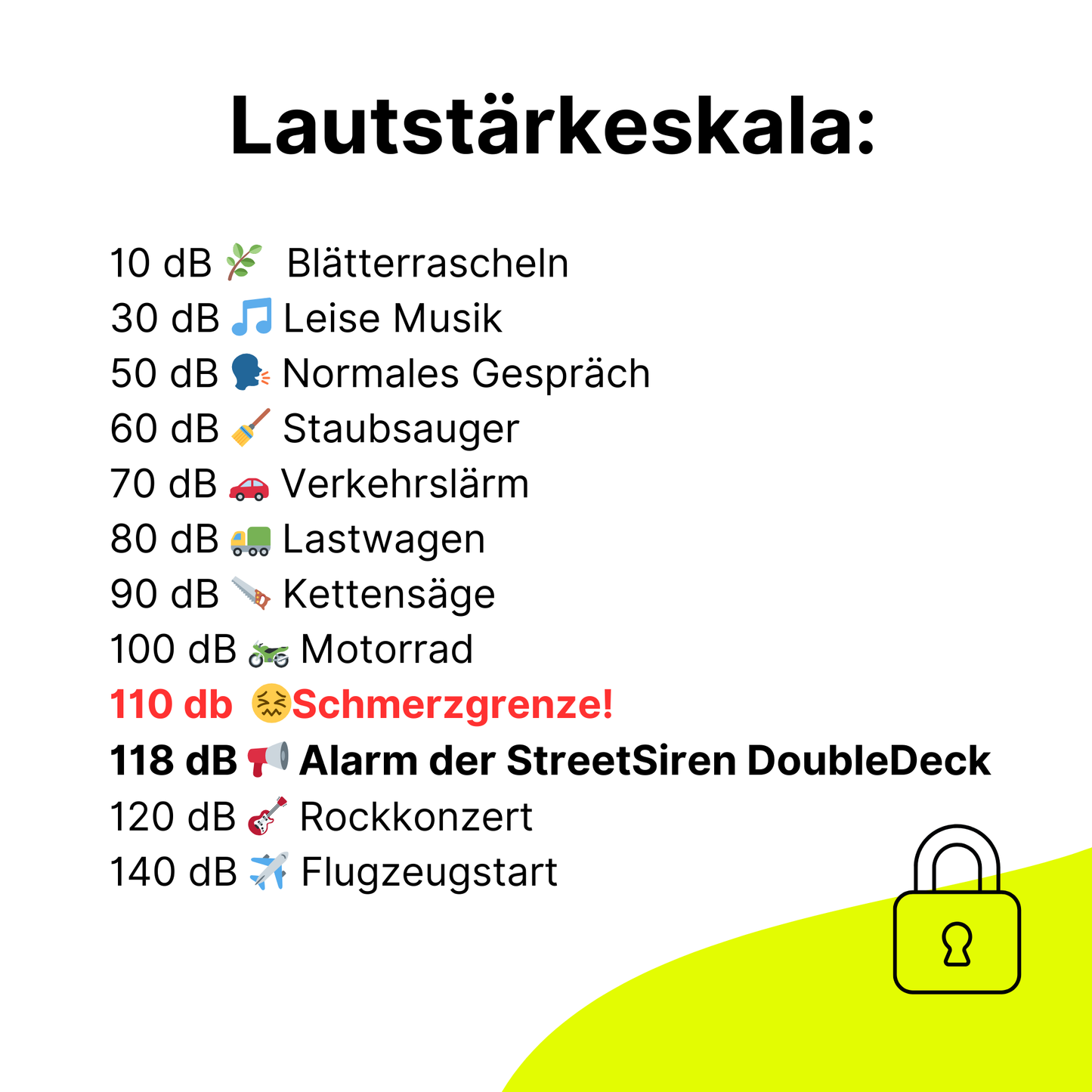 Snackautomat Alarmsirene outdoor mit LED