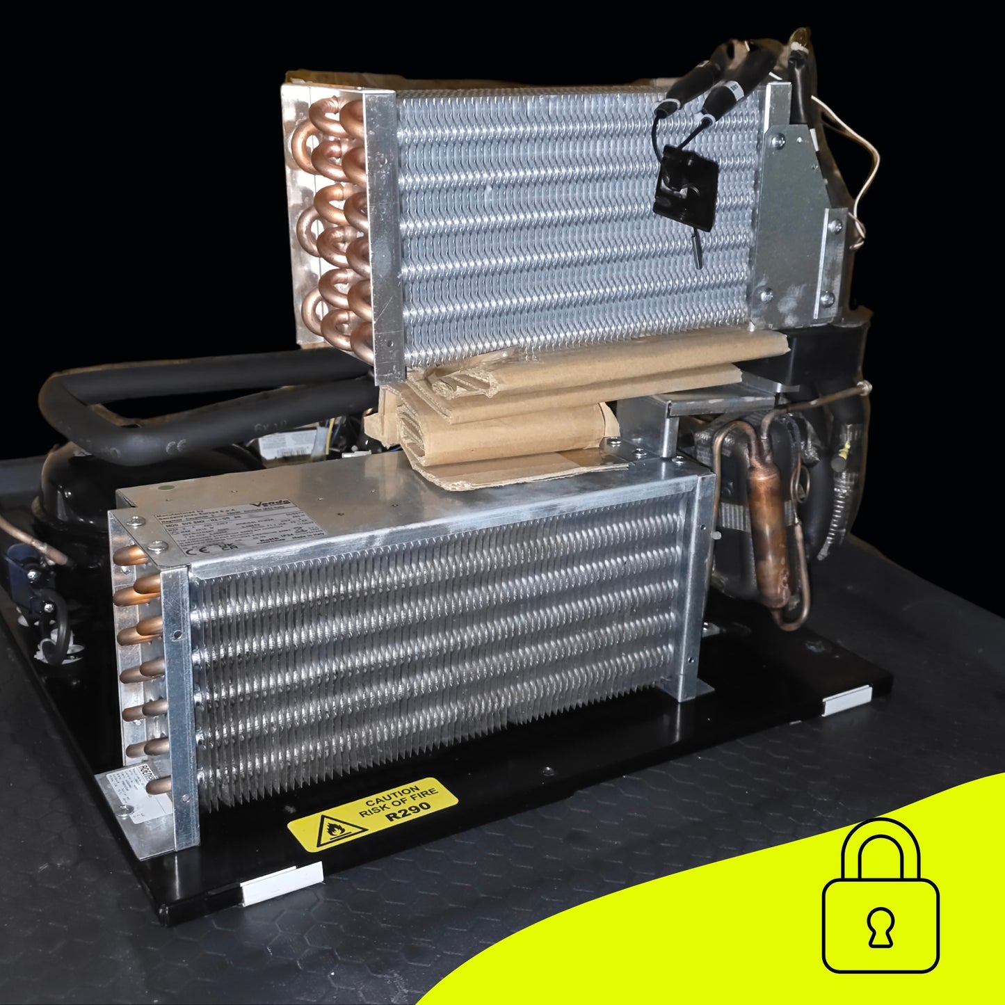 Sanden Vendo Austauschkühlung HC2 und R134a - technisch überholt -